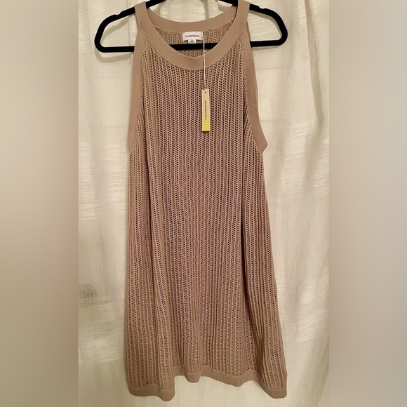 summersalt Dresses & Skirts - Summersalt Crochet High Neck Dress/Swim Cover Up, Open Knit NEW W TAGS, 2XL